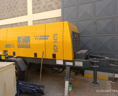 Concrete pump machine