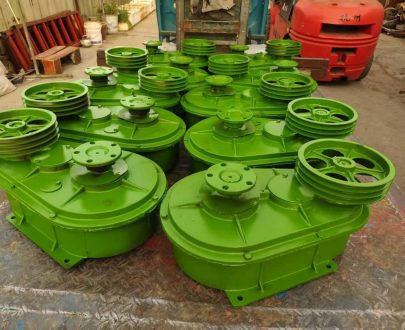 Durable pan mixer gearbox